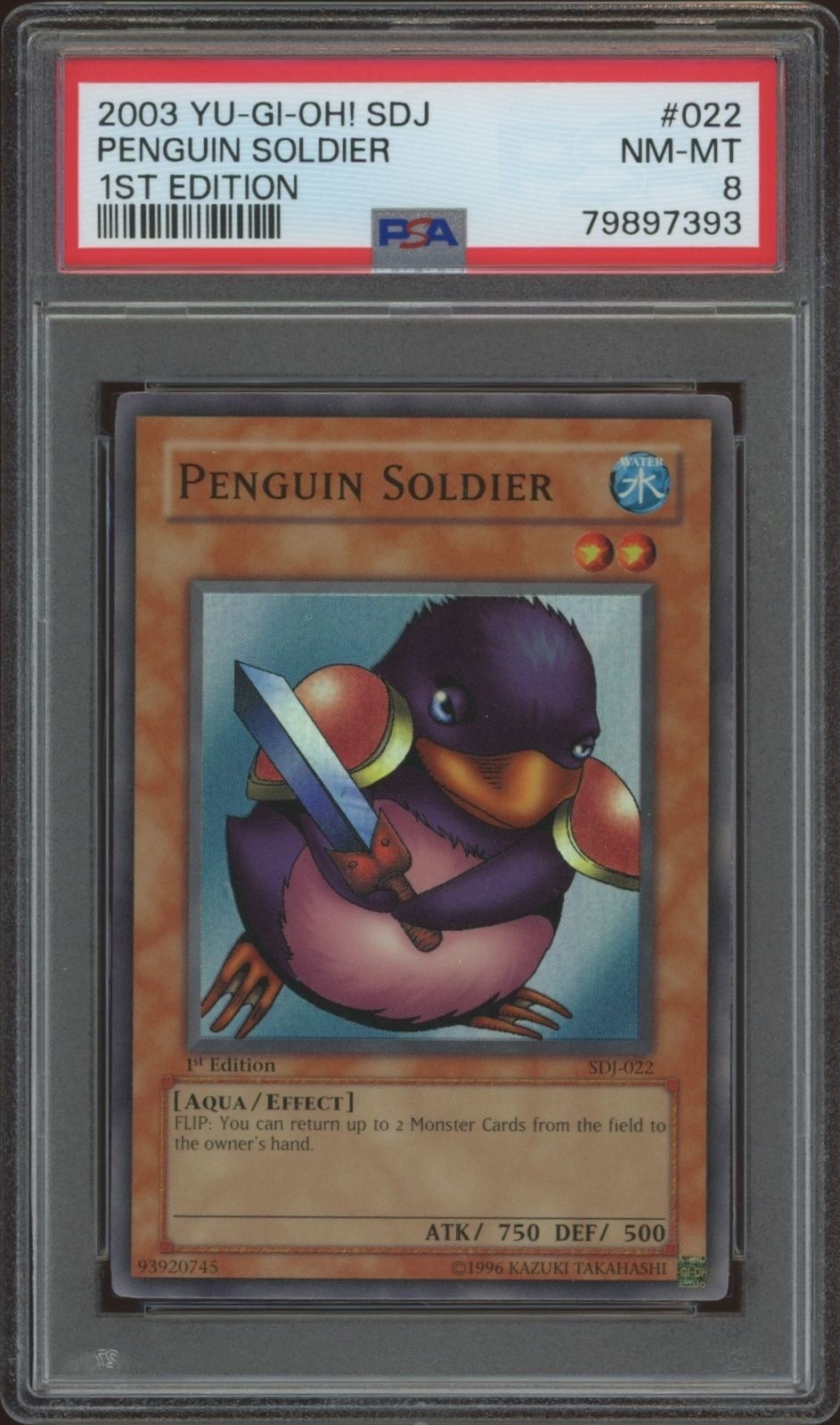 2003 Yu-Gi-Oh! Starter Deck: Joey Penguin Soldier #SDJ-022 Yu-Gi-Oh! card front