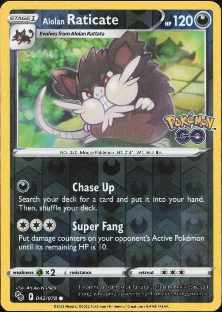 Alolan Raticate - Front