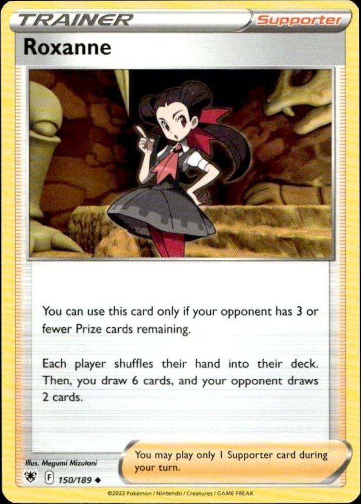 2022 Pokémon Astral Radiance Roxanne #150/189 Pokémon card front