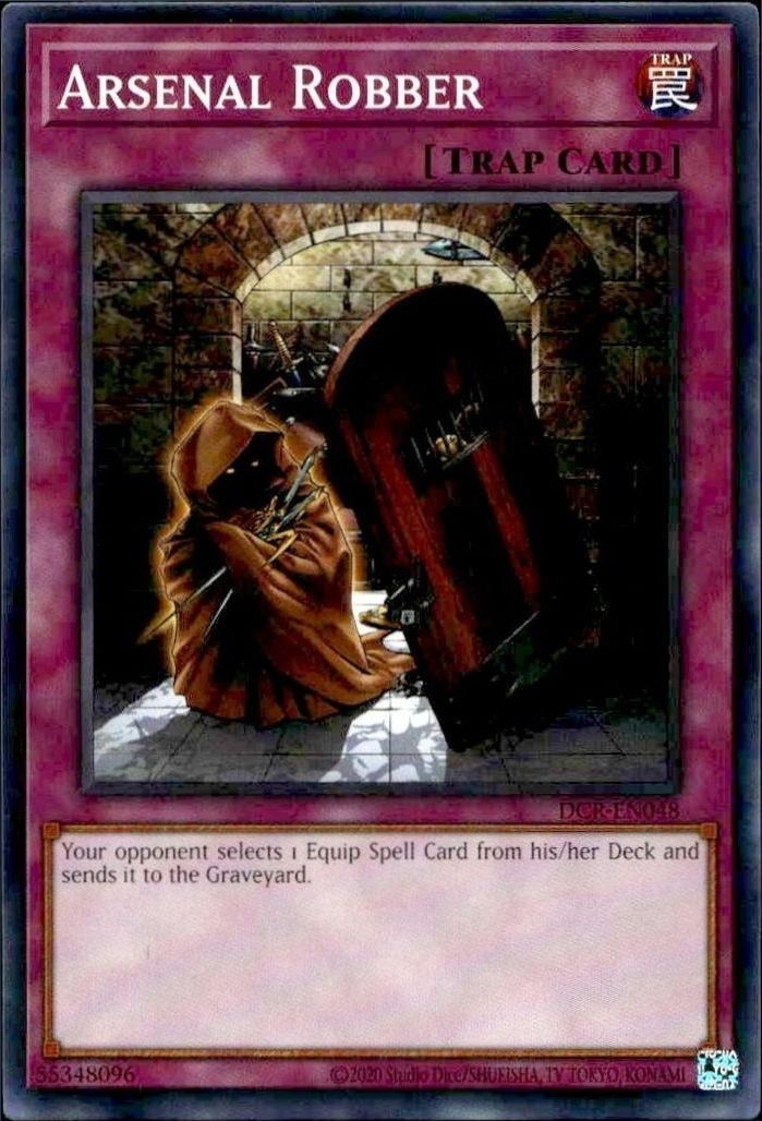 2023 Yu-Gi-Oh Dark Crisis Arsenal Robber #DCR-EN048 trading card