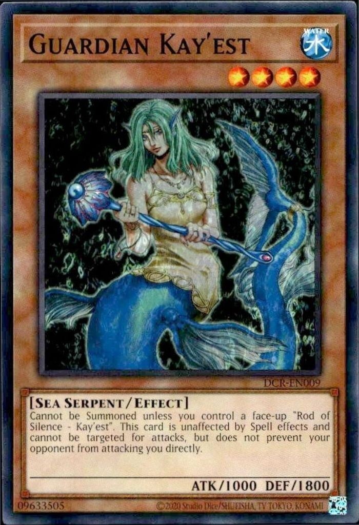 2023 Yu-Gi-Oh Dark Crisis Guardian Kay'est #DCR-EN009 trading card