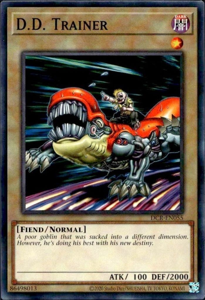 2023 Yu-Gi-Oh! Dark Crisis D.D. Trainer #DCR-EN055 Yu-Gi-Oh! card front