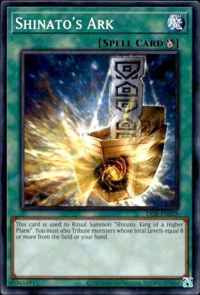 2023 Yu-Gi-Oh Dark Crisis Shinato's Ark #DCR-EN029 trading card