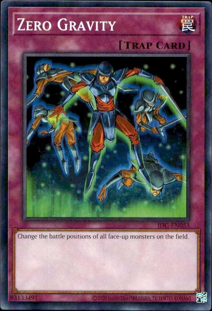 2023 Yu-Gi-Oh! Invasion of Chaos Zero Gravity #IOC-EN053 Yu-Gi-Oh! card front