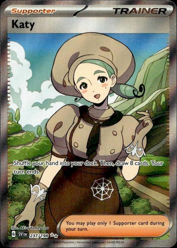 2023 Pokémon Scarlet & Violet Katy #237/198 trading card