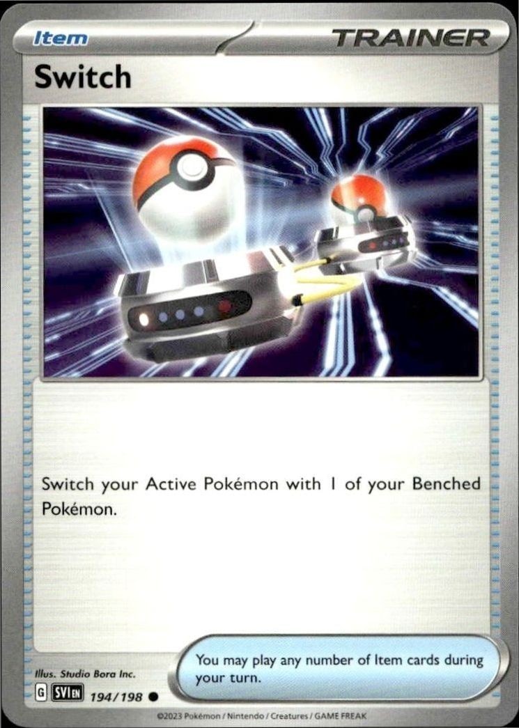 2023 Pokémon Scarlet & Violet Switch #194/198 Pokémon card front