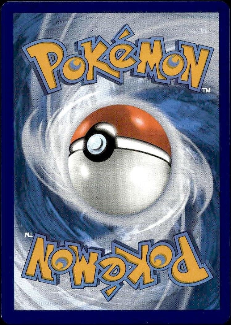 2022 Pokémon Silver Tempest Unidentified Fossil #165/195 Pokémon card back