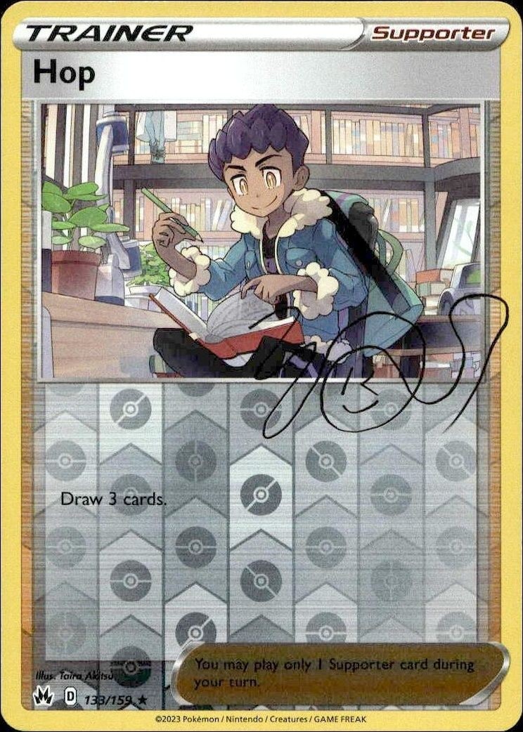 2023 Pokémon Crown Zenith Hop #133/159 Pokémon card front