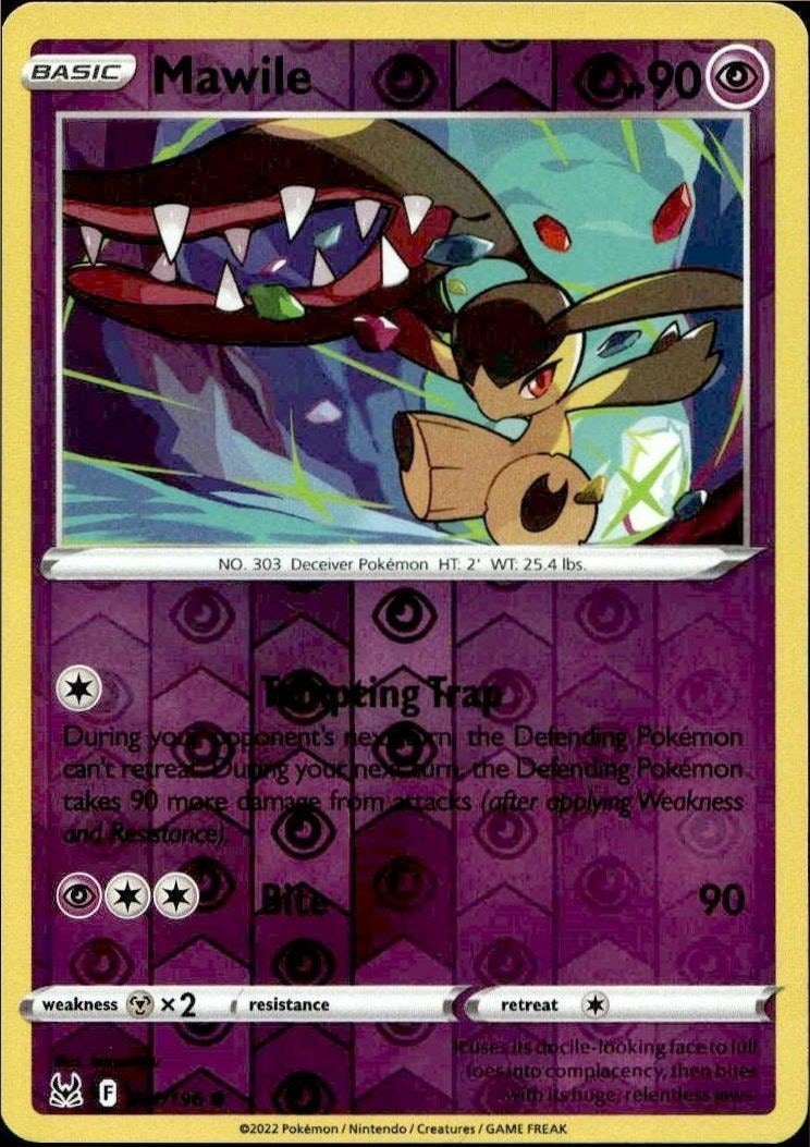 2022 Pokémon Lost Origin Mawile #071/196 trading card