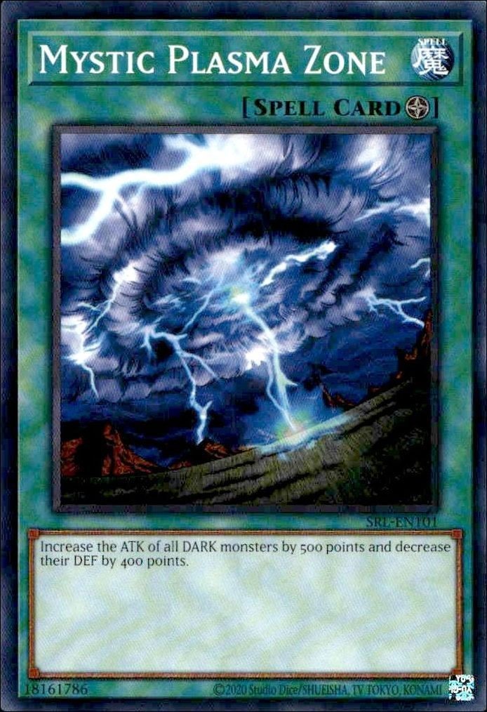 2023 Yu-Gi-Oh Spell Ruler Mystic Plasma Zone #SRL-EN101 trading card
