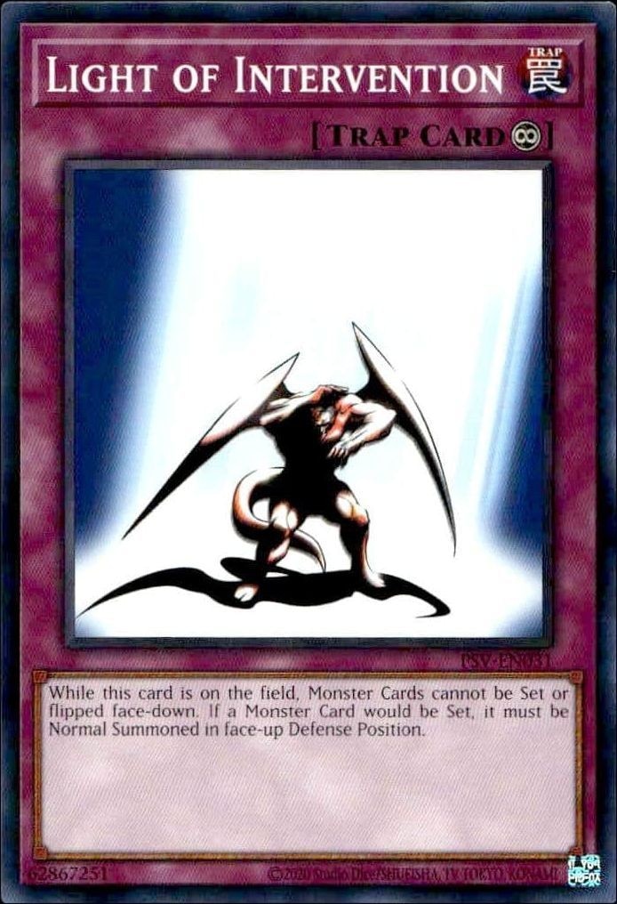 2023 Yu-Gi-Oh! Pharaoh's Servant Light Of Intervention #PSV-EN031 Yu-Gi-Oh! card front