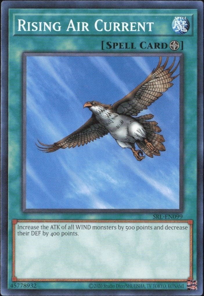 2023 Yu-Gi-Oh! Spell Ruler Rising Air Current #SRL-EN099 Yu-Gi-Oh! card front