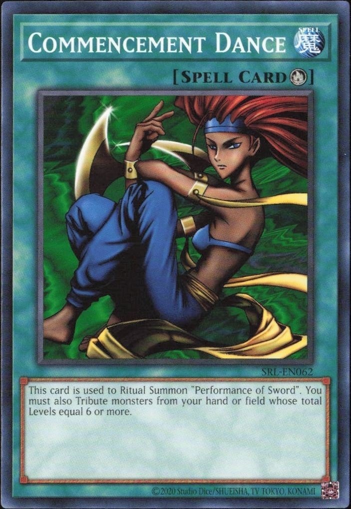 2023 Yu-Gi-Oh Spell Ruler Commencement Dance #SRL-EN062 trading card