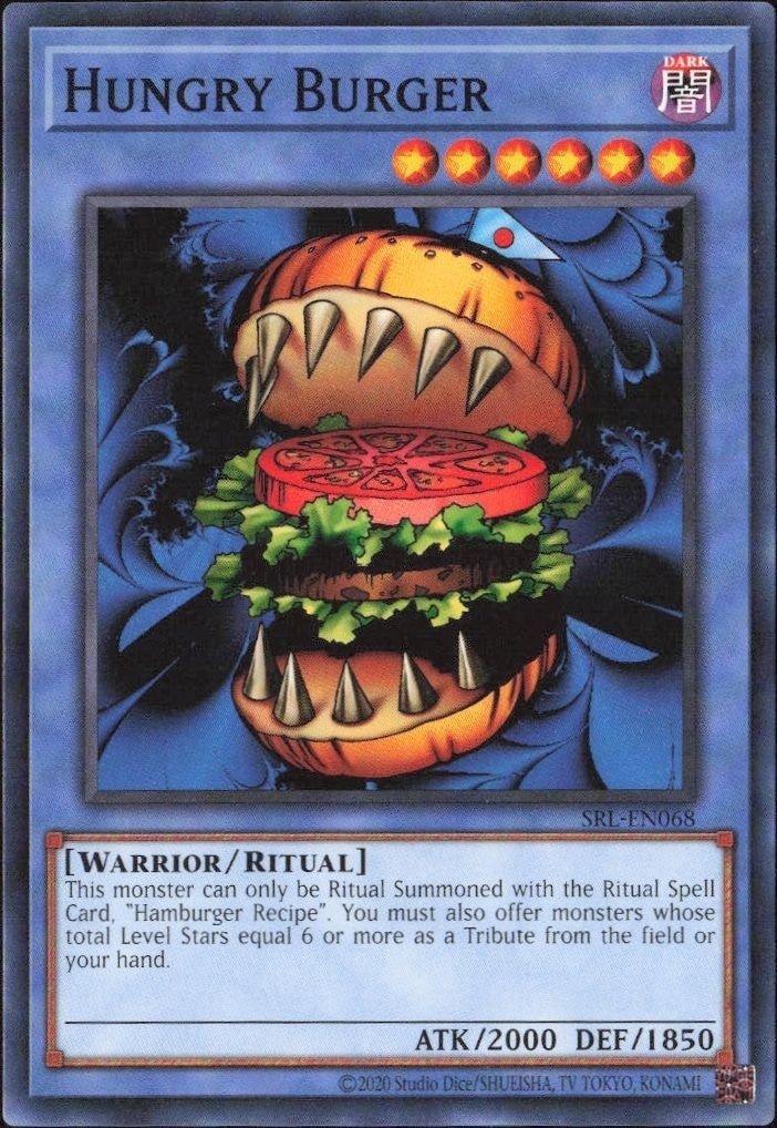 2023 Yu-Gi-Oh Spell Ruler Hungry Burger #SRL-EN068 trading card
