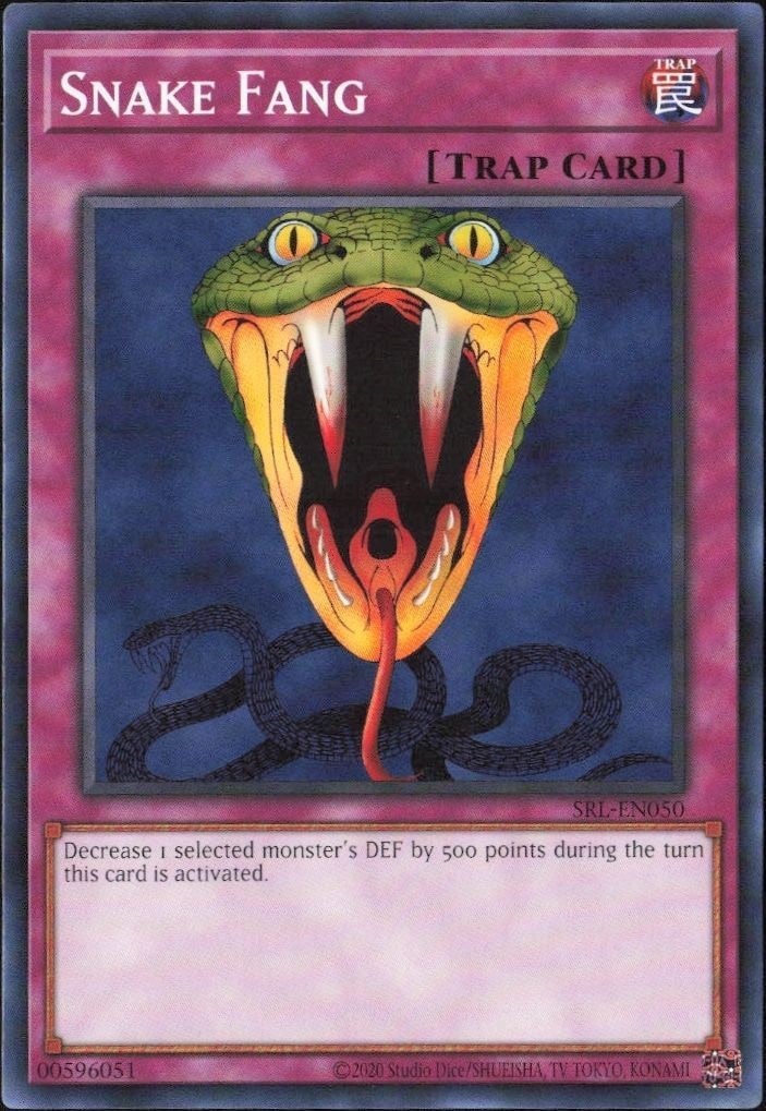 2023 Yu-Gi-Oh! Spell Ruler Snake Fang #SRL-EN050 Yu-Gi-Oh! card front