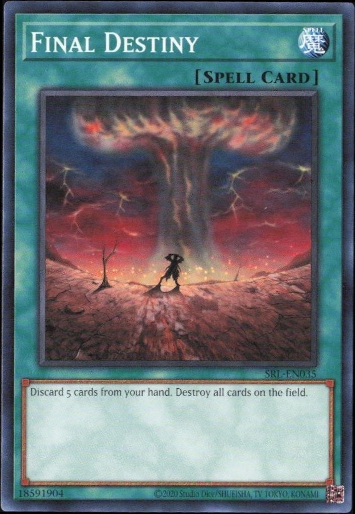 2023 Yu-Gi-Oh! Spell Ruler Final Destiny #SRL-EN035 Yu-Gi-Oh! card front