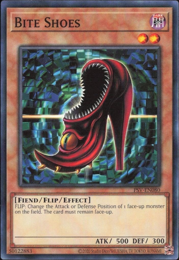 2023 Yu-Gi-Oh Pharaoh's Servant Bite Shoes #PSV-EN080 trading card
