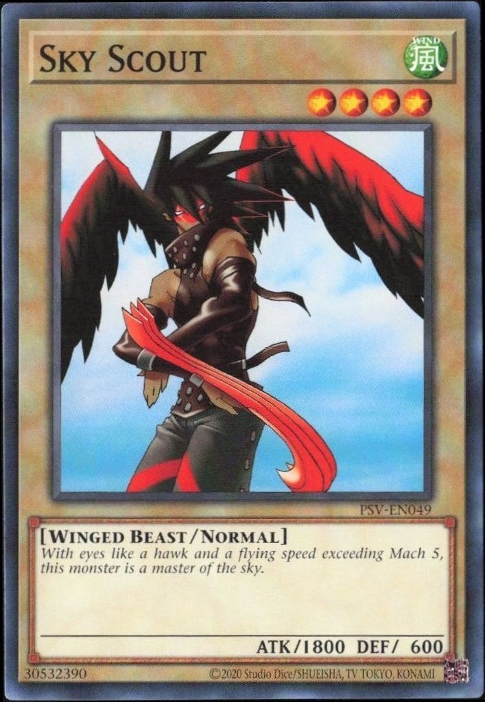 2023 Yu-Gi-Oh! Pharaoh's Servant Sky Scout #PSV-EN049 Yu-Gi-Oh! card front