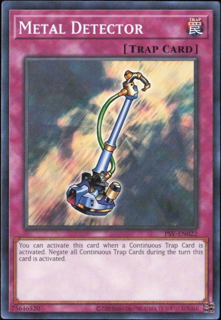 2023 Yu-Gi-Oh Pharaoh's Servant Metal Detector #PSV-EN022 trading card