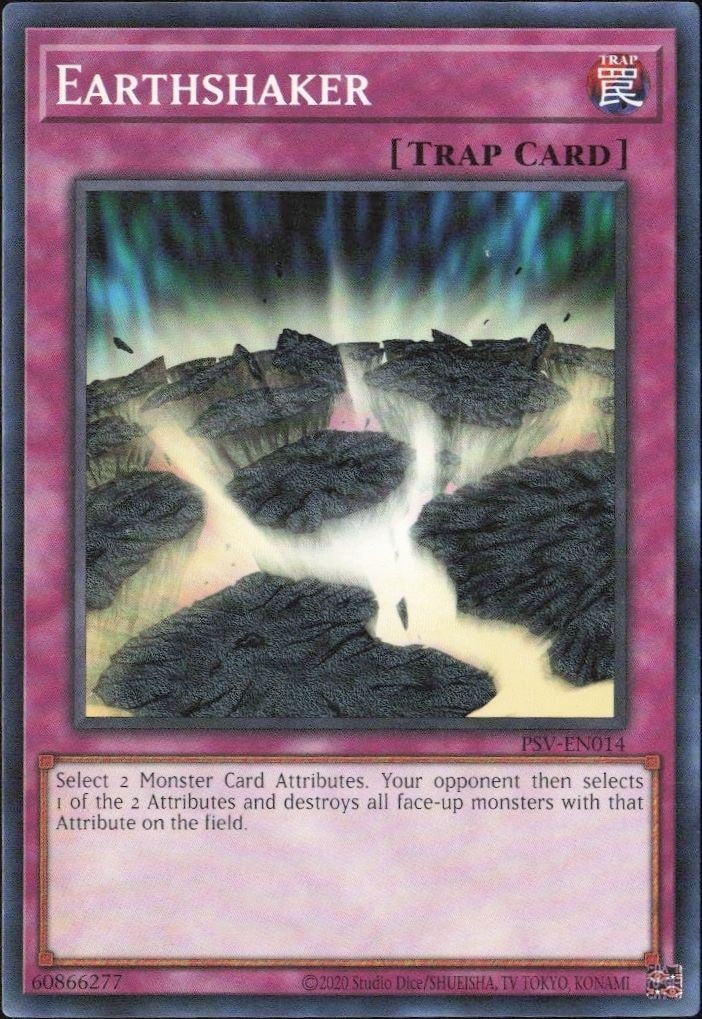 2023 Yu-Gi-Oh Pharaoh's Servant Earthshaker #PSV-EN014 trading card