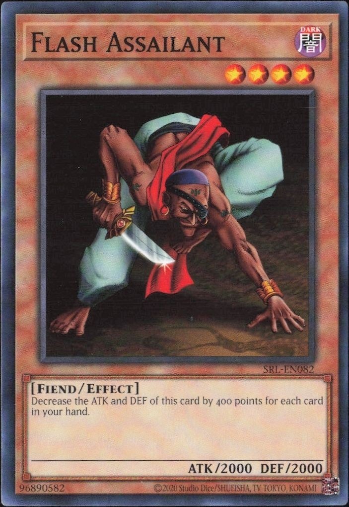 2023 Yu-Gi-Oh! Spell Ruler Flash Assailant #SRL-EN082 Yu-Gi-Oh! card front