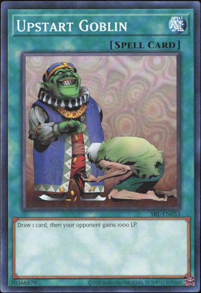 2023 Yu-Gi-Oh Spell Ruler Upstart Goblin #SRL-EN033 trading card