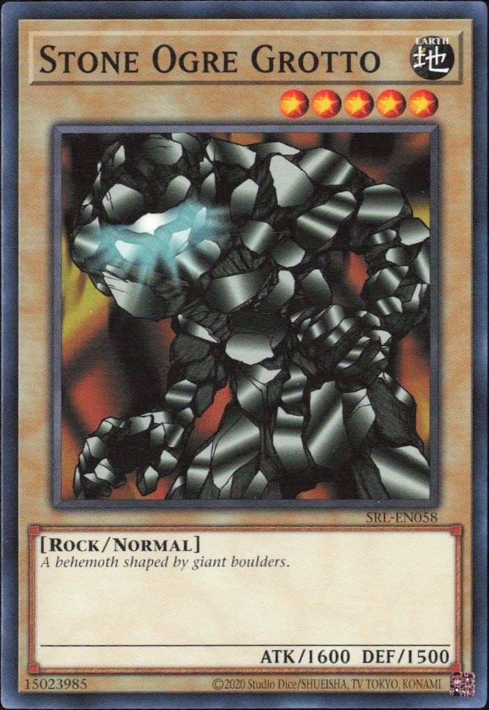 2023 Yu-Gi-Oh! Spell Ruler Stone Ogre Grotto #SRL-EN058 Yu-Gi-Oh! card front