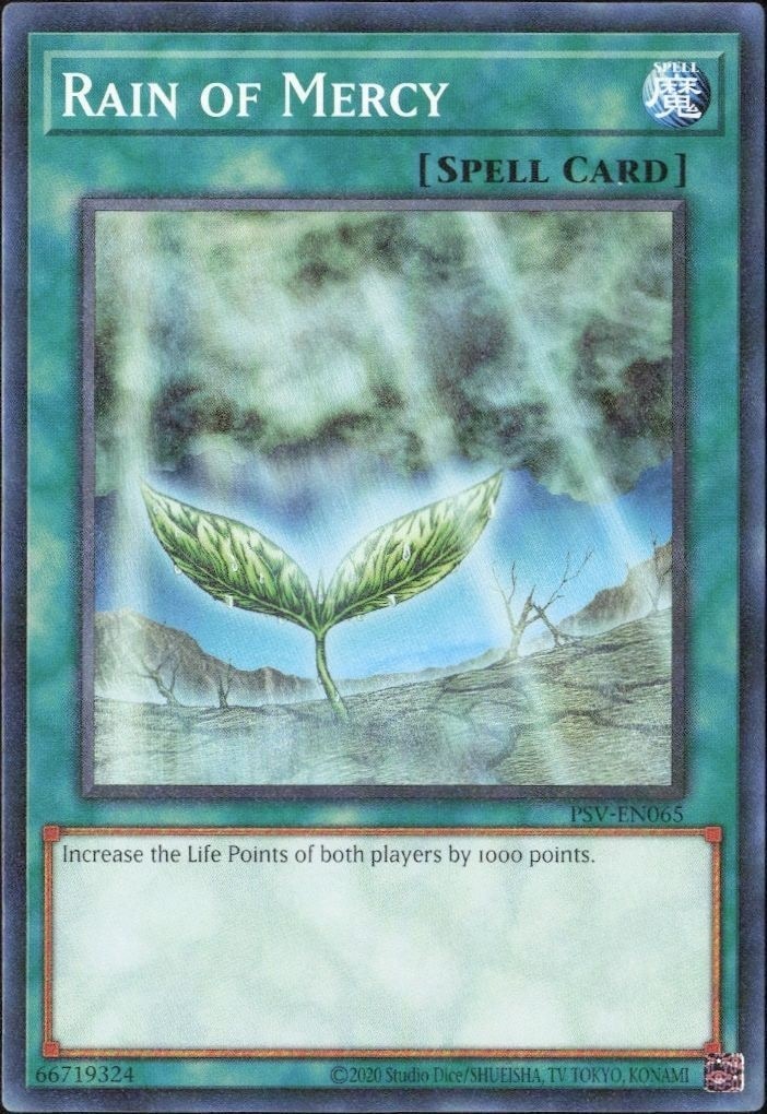 2023 Yu-Gi-Oh! Pharaoh's Servant Rain Of Mercy #PSV-EN065 Yu-Gi-Oh! card front
