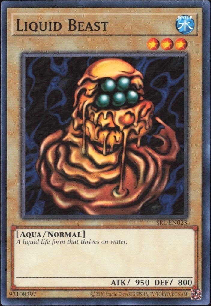 2023 Yu-Gi-Oh! Spell Ruler Liquid Beast #SRL-EN023 Yu-Gi-Oh! card front