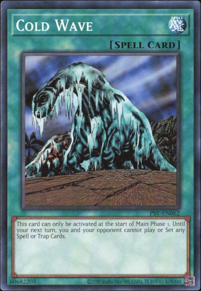 2023 Yu-Gi-Oh Pharaoh's Servant Cold Wave #PSV-EN062 trading card
