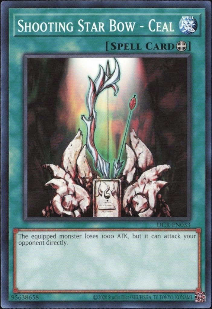 2023 Yu-Gi-Oh Dark Crisis Shooting Star Bow - Ceal #DCR-EN033 trading card