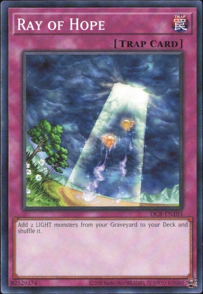 2023 Yu-Gi-Oh! Dark Crisis Ray Of Hope #DCR-EN103 Yu-Gi-Oh! card front