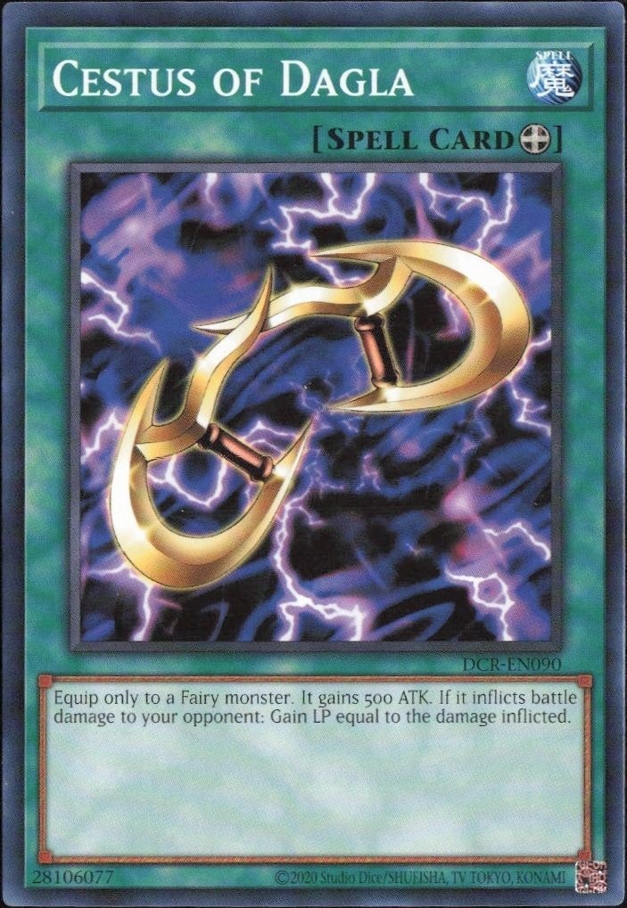 2023 Yu-Gi-Oh Dark Crisis Cestus of Dagla #DCR-EN090 trading card