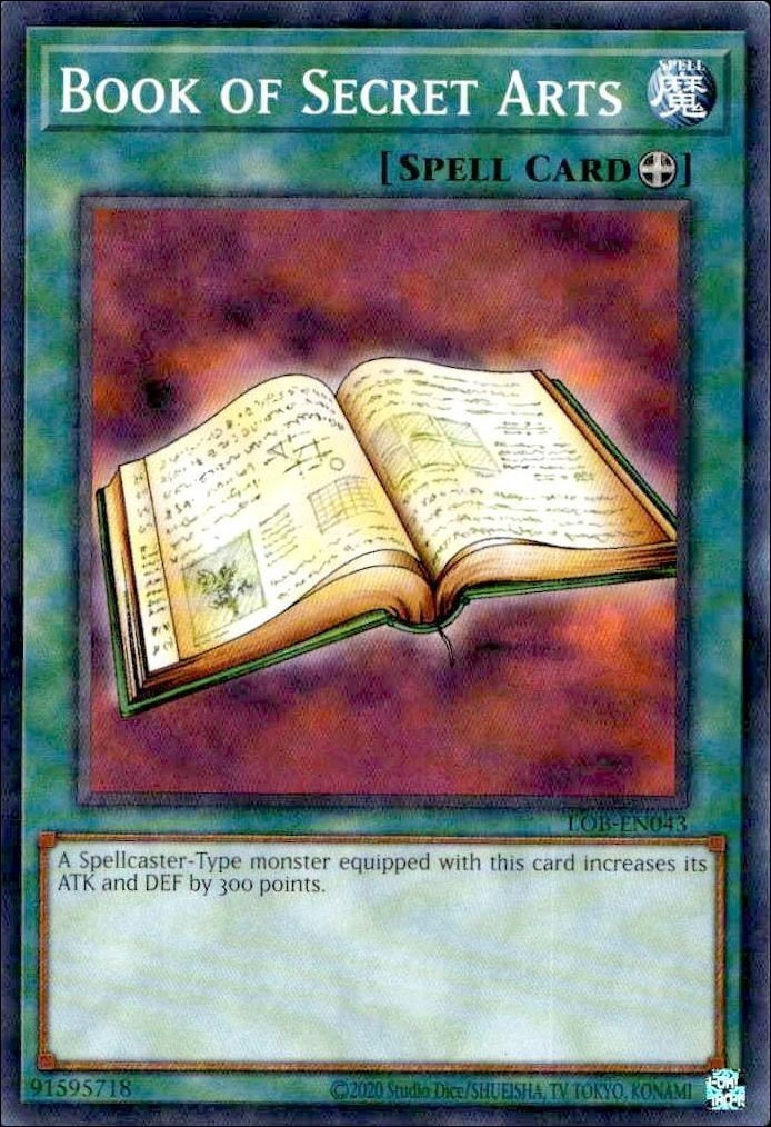 2023 Yu-Gi-Oh Legend of Blue Eyes White Dragon Book of Secret Arts #LOB-EN043 trading card