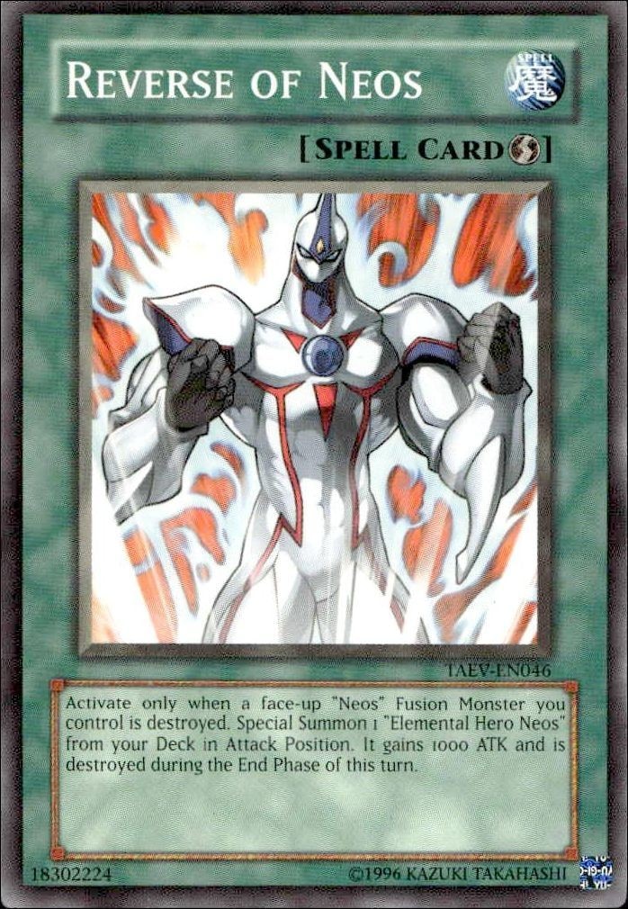2007 Yu-Gi-Oh! Tactical Evolution Reverse Of Neos #TAEV-EN046 Yu-Gi-Oh! card front
