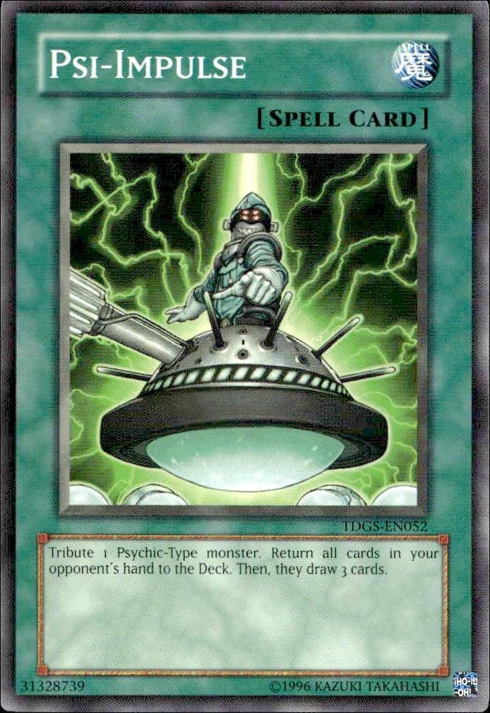 2008 Yu-Gi-Oh! the Duelist Genesis Psi-Impulse #TDGS-EN052 Yu-Gi-Oh! card front
