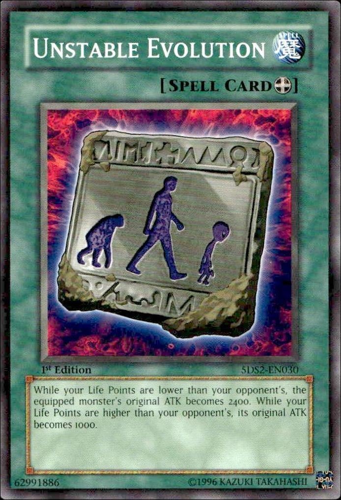 2008 Yu-Gi-Oh! the Duelist Genesis Unstable Evolution #TDGS-EN060 Yu-Gi-Oh! card front
