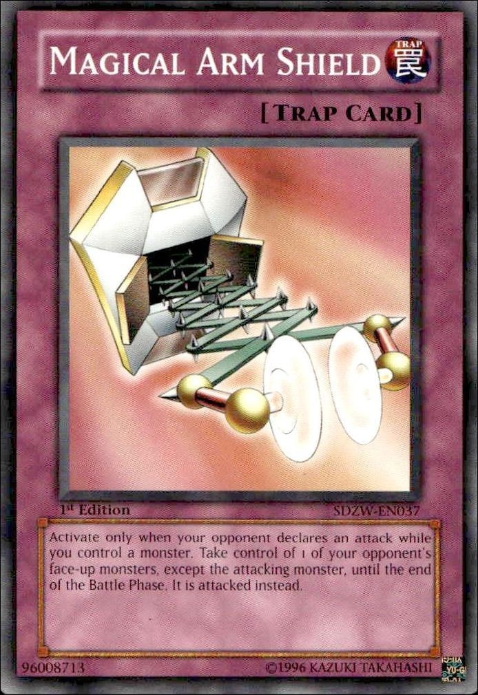 2008 Yu-Gi-Oh! Structure Deck: Zombie World Magical Arm Shield #SDZW-EN037 Yu-Gi-Oh! card front