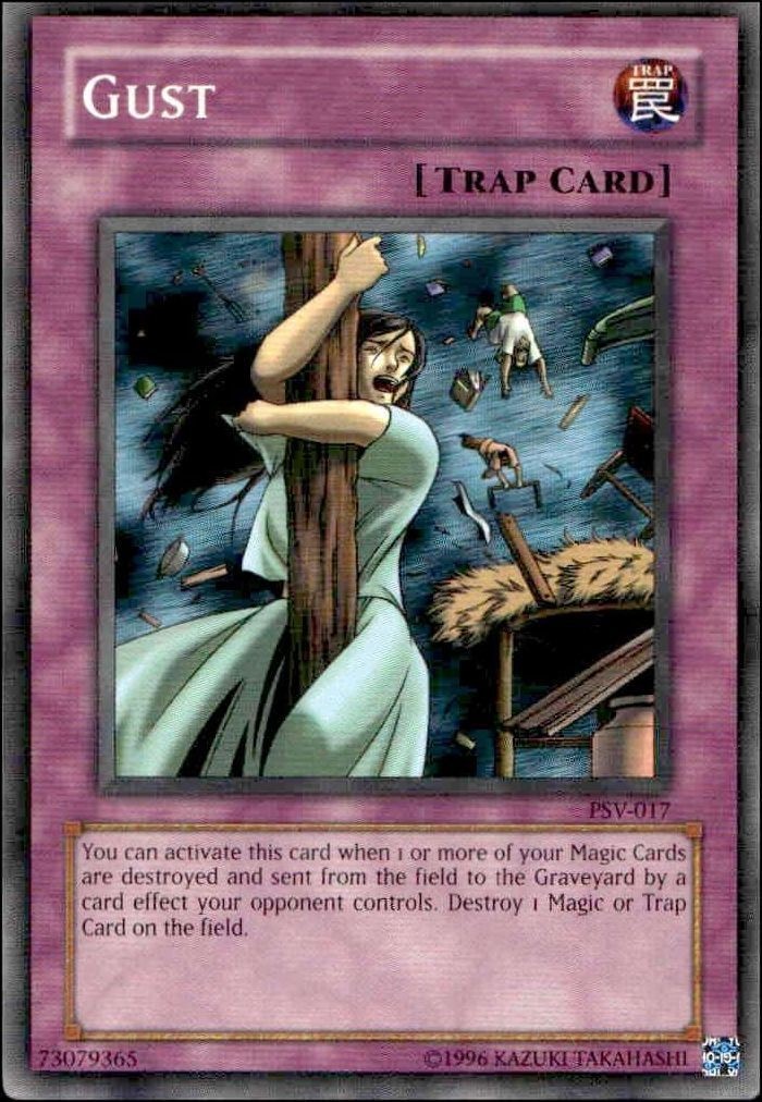 2002 Yu-Gi-Oh Pharaoh's Servant Gust #PSV-017 trading card