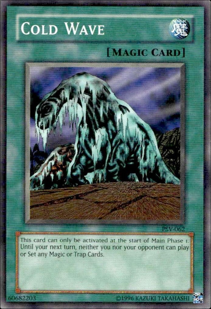 2002 Yu-Gi-Oh! Pharaoh's Servant Cold Wave #PSV-062 Yu-Gi-Oh! card front