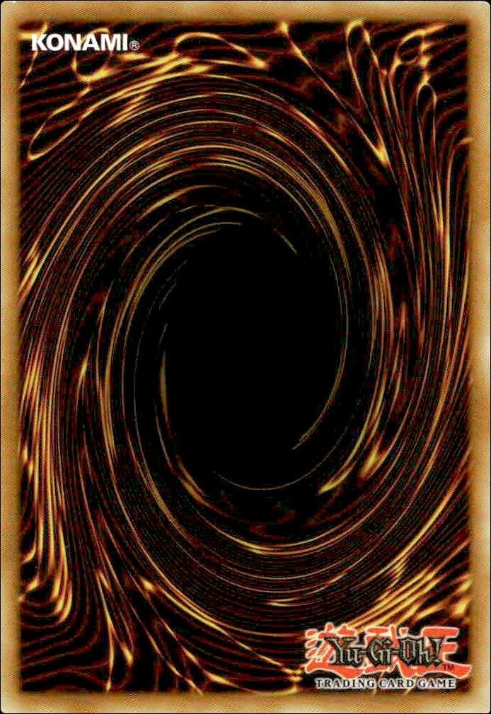 2009 Yu-Gi-Oh! Gold Series 2009 The Six Samurai - Zanji #GLD2-EN021 Yu-Gi-Oh! card back