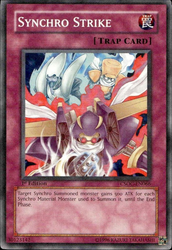 2008 Yu-Gi-Oh Crossroads of Chaos Synchro Strike #CSOC-EN066 trading card