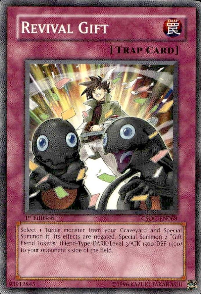 2008 Yu-Gi-Oh Crossroads of Chaos Revival Gift #CSOC-EN068 trading card