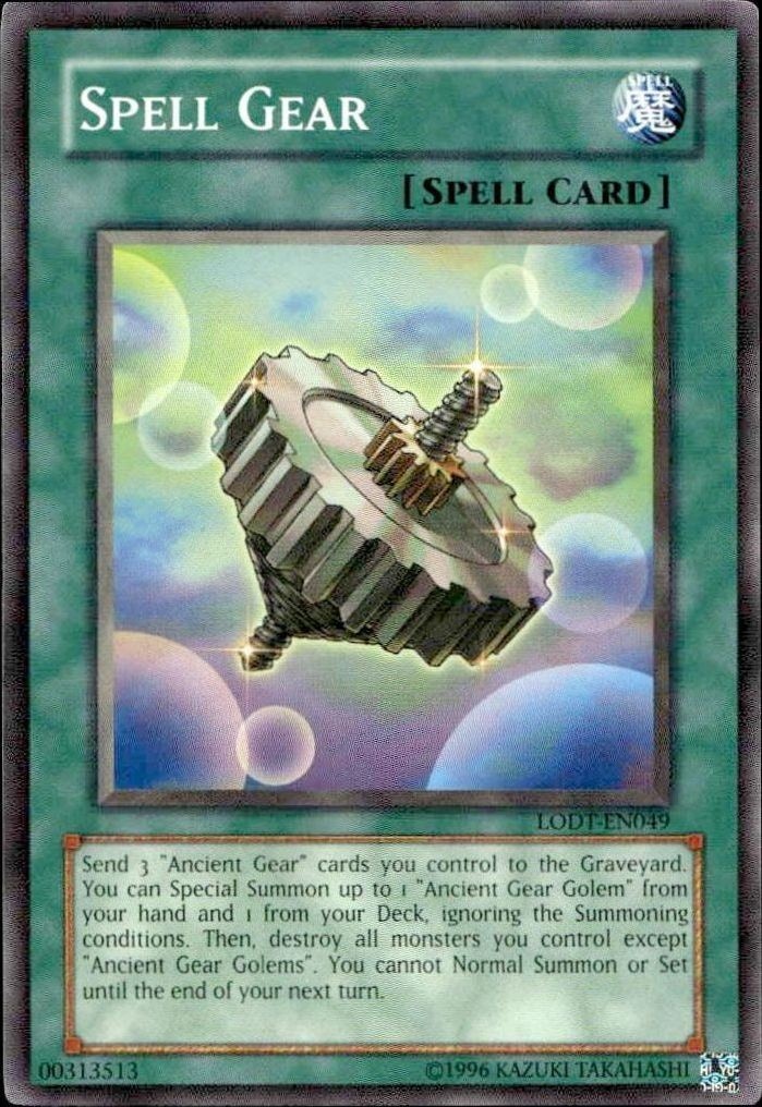 2003 Yu-Gi-Oh! Dark Crisis Spell Reproduction #DCR-EN083 Yu-Gi-Oh! card front