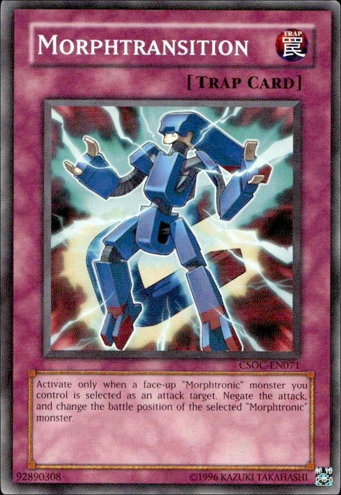 2008 Yu-Gi-Oh Crossroads of Chaos Morphtransition #CSOC-EN071 trading card