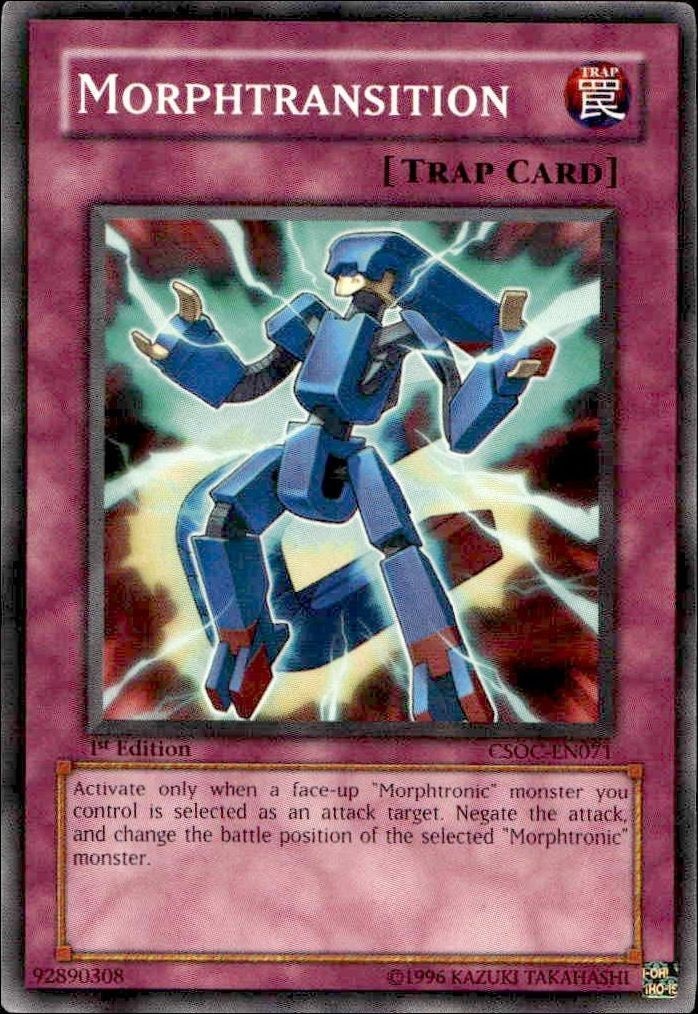 2008 Yu-Gi-Oh! Crossroads of Chaos Morphtransition #CSOC-EN071 Yu-Gi-Oh! card front