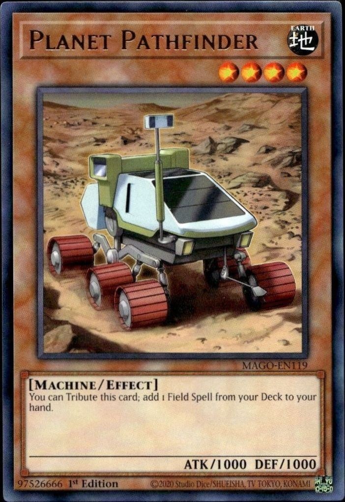 2020 Yu-Gi-Oh! Maximum Gold Planet Pathfinder #MAGO-EN119 Yu-Gi-Oh! card front