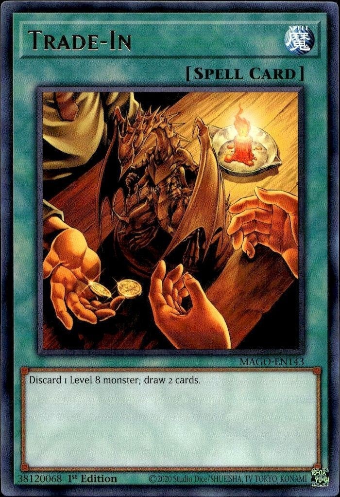 2020 Yu-Gi-Oh Maximum Gold Trade-In #MAGO-EN143 trading card