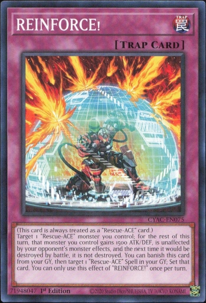 2020 Yu-Gi-Oh! Cyberstorm Access Reinforce! #CYAC-EN075 Yu-Gi-Oh! card front