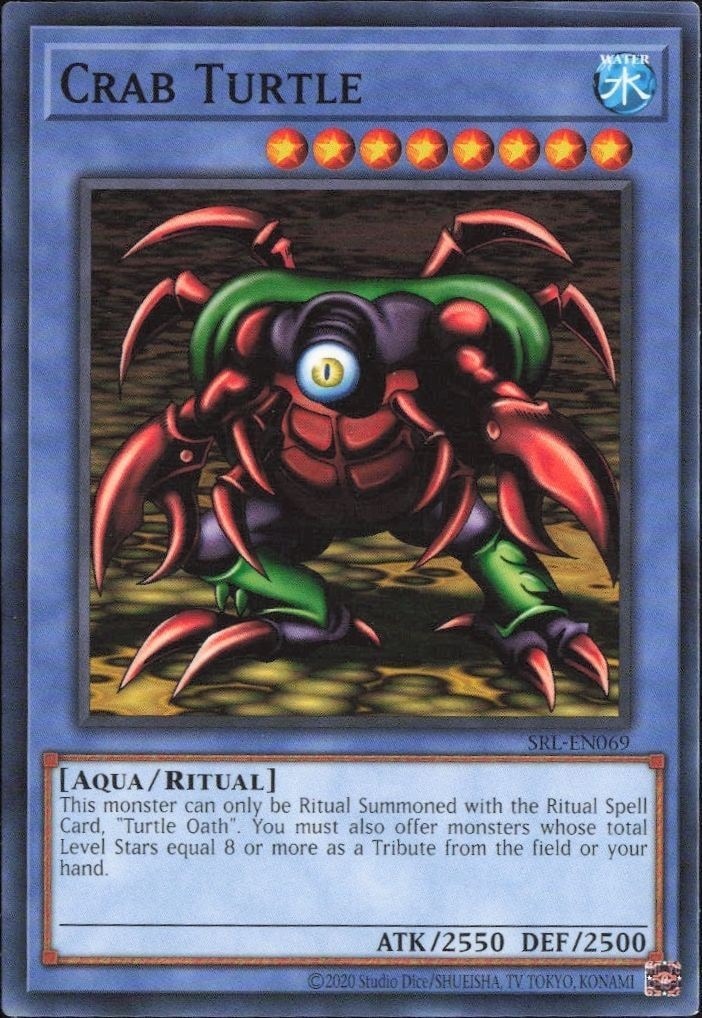 2023 Yu-Gi-Oh! Spell Ruler Crab Turtle #SRL-EN069 Yu-Gi-Oh! card front